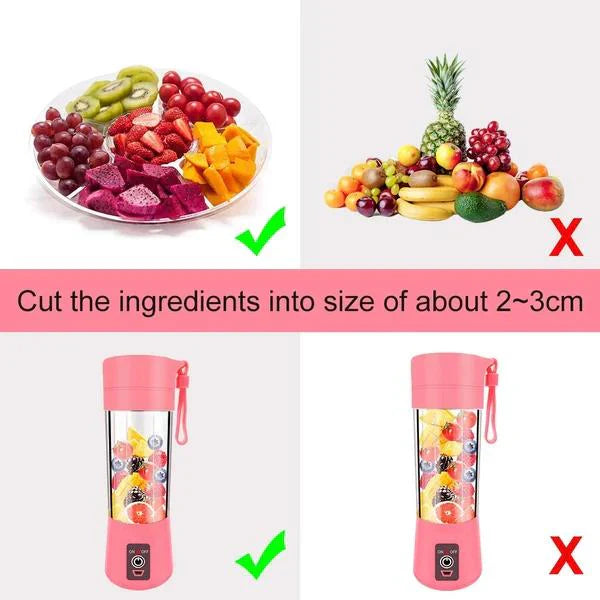 Multi-Purpose Portable USB Electric Juicer- 380ml (DR:1313S3)