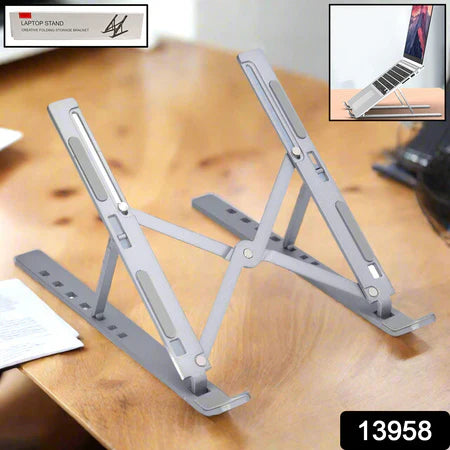 Metal Portable Laptop Stand (7 Adjustable Angles) DR:1234S4