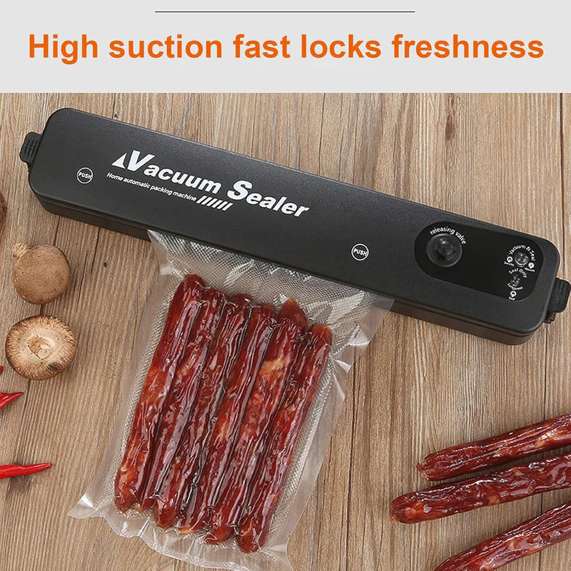 Automatic Vacuum Sealer Machine (With 10 Pcs Bags Free!)