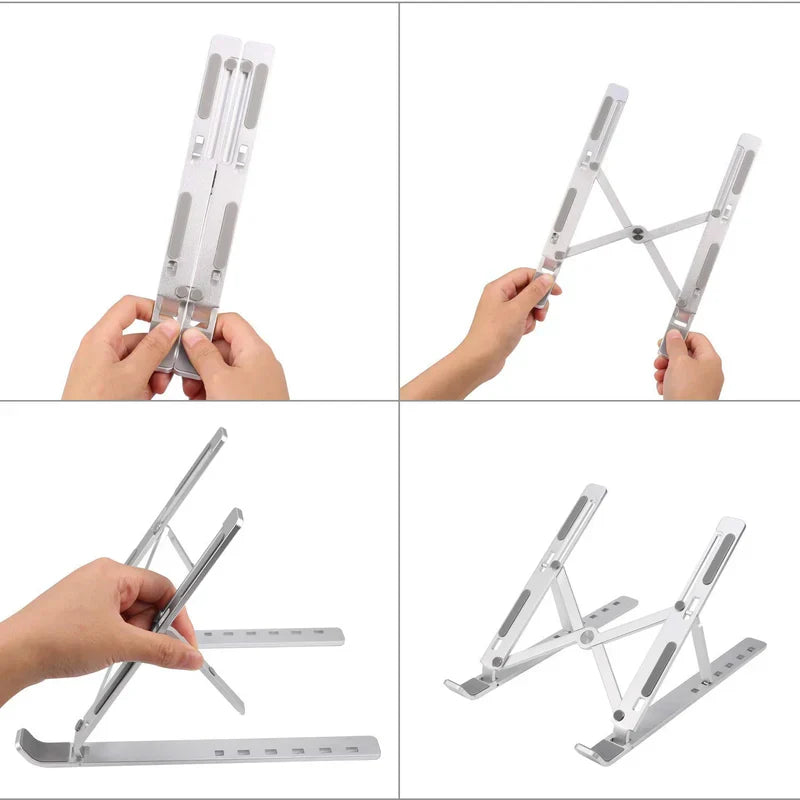 Metal Portable Laptop Stand (7 Adjustable Angles) DR:1234S4