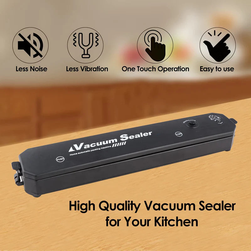 Automatic Vacuum Sealer Machine (With 10 Pcs Bags Free!)