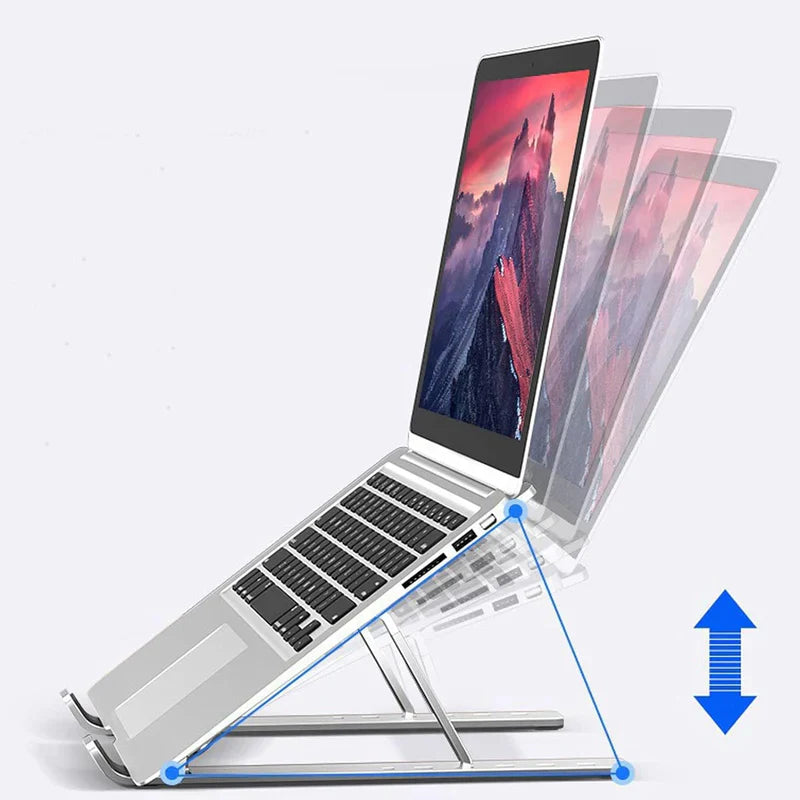 Metal Portable Laptop Stand (7 Adjustable Angles) DR:1234S4